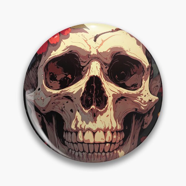 Item preview, Sunlit symphony of life and death skull among designed and sold by ShroomForge.