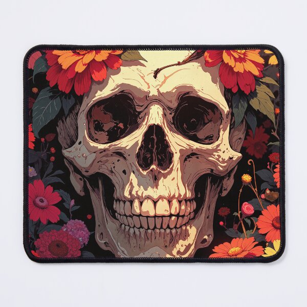Item preview, Sunlit symphony of life and death skull among designed and sold by ShroomForge.