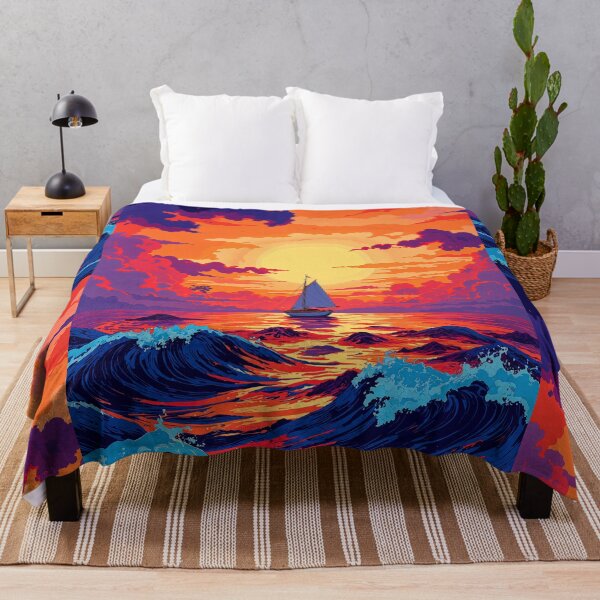 Item preview, Sunset sail a voyage into serenity designed and sold by ShroomForge.