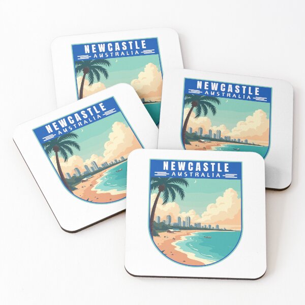 Item preview, Newcastle in New South Wales Australia Art Travel Emblem designed and sold by MaateoDesign.