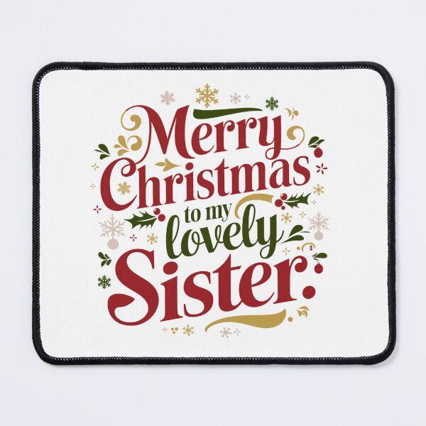 Item preview, Christmas gift for Sister designed and sold by Abelfashion.
