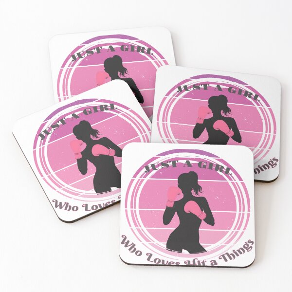 Item preview, Just a Girl Who loves Boxing  - Female Boxing designed and sold by kjp-design.