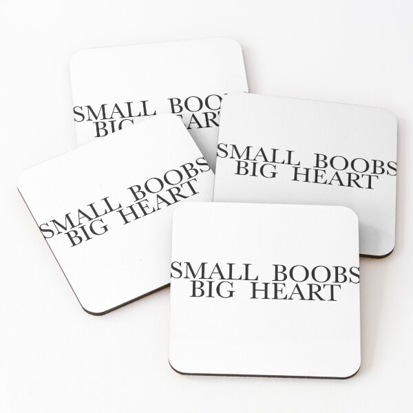 Item preview, Small boobs big heart designed and sold by eemilystickers.