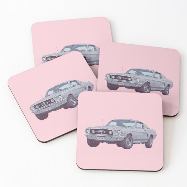 Item preview, Retrocharming in pink pastels comic style illustration designed and sold by kahida.