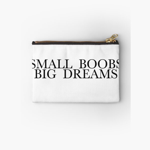 Item preview, Small boobs big dreams designed and sold by eemilystickers.