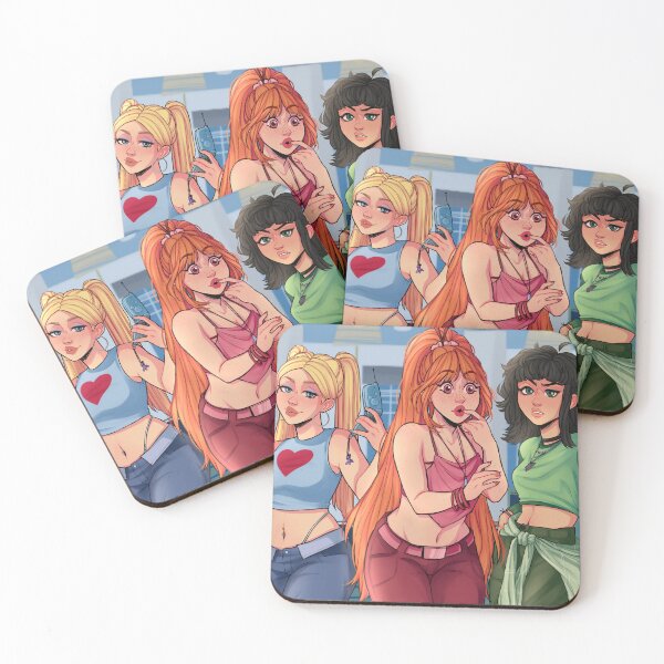 Item preview, Powerpuff Teens designed and sold by Peppermintpapers Illustrations.