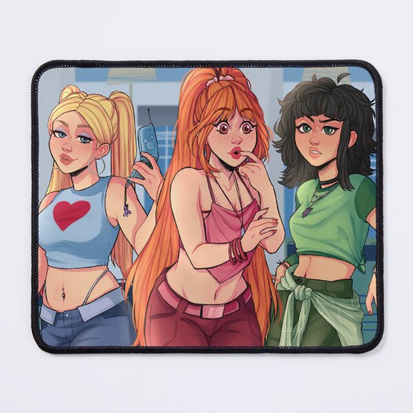 Item preview, Powerpuff Teens designed and sold by Peppermintpapers Illustrations.