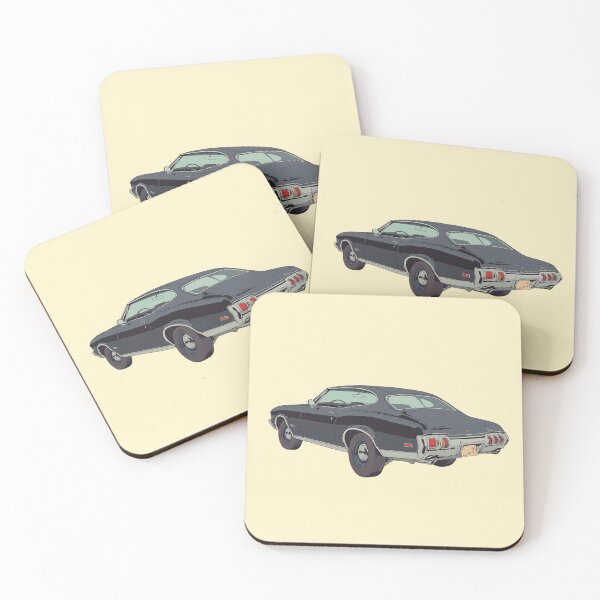Item preview, Sleek black impala a comic illustration designed and sold by kahida.