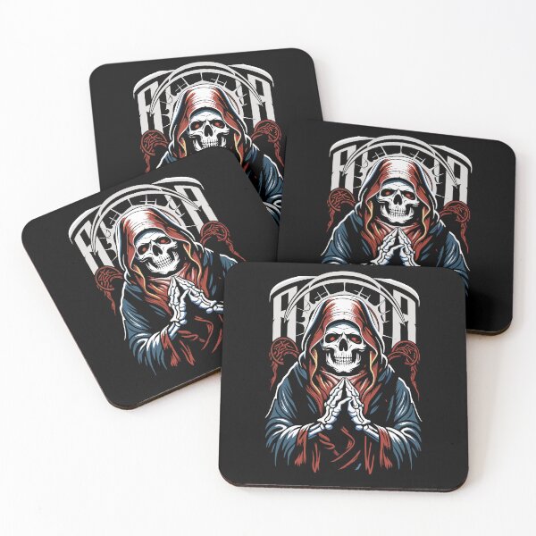 Item preview, Gothic Death in Prayer - Dark Fantasy Art designed and sold by luuuMerch.