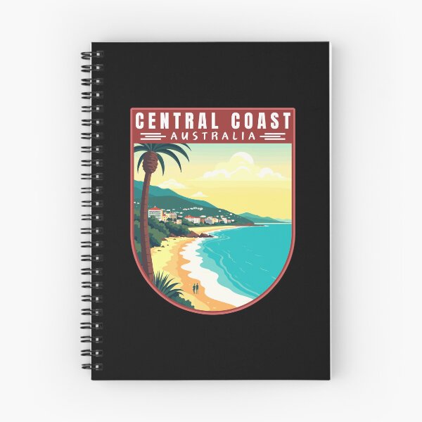Item preview, Central Coast in New South Wales Australia Art Travel Emblem designed and sold by MaateoDesign.