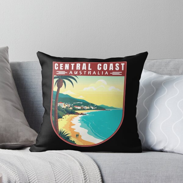 Item preview, Central Coast in New South Wales Australia Art Travel Emblem designed and sold by MaateoDesign.