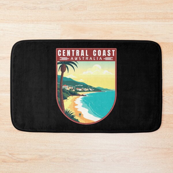 Item preview, Central Coast in New South Wales Australia Art Travel Emblem designed and sold by MaateoDesign.