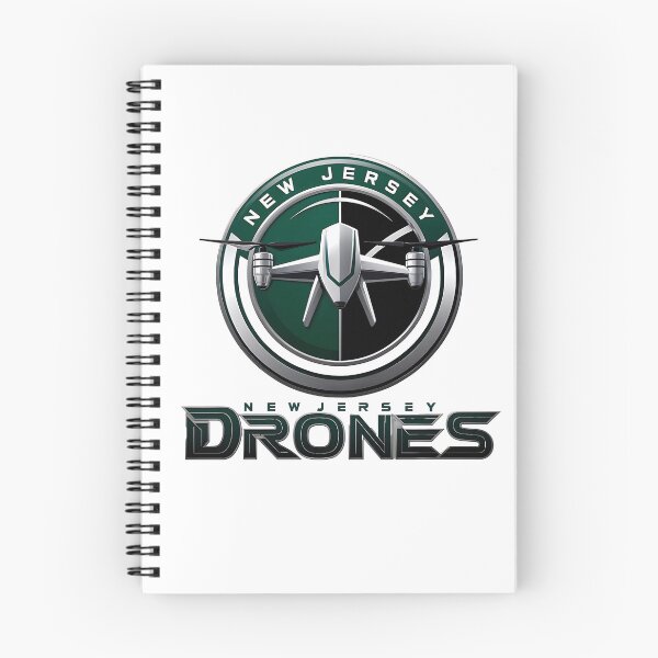 Item preview, New Jersey Drones Faux Football Team Logo designed and sold by MondegreenLLC.
