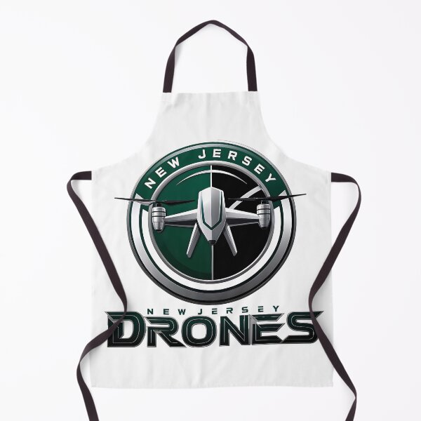 Item preview, New Jersey Drones Faux Football Team Logo designed and sold by MondegreenLLC.