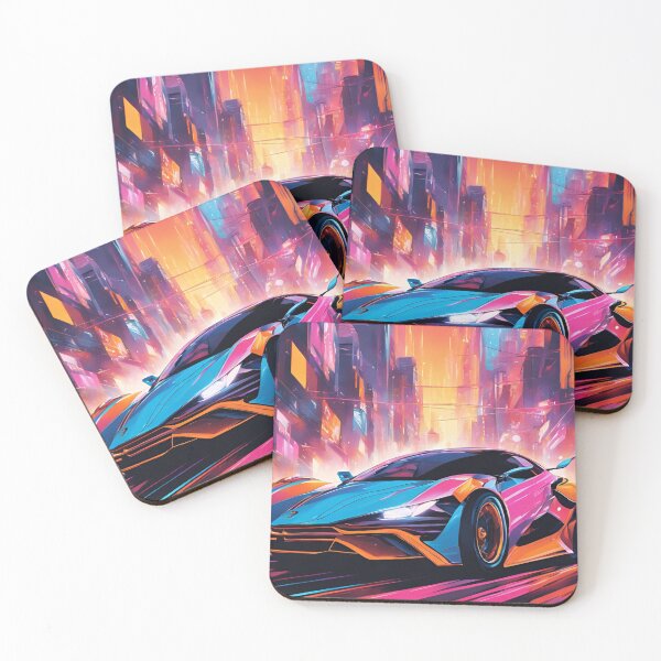 Item preview, neon car designed and sold by Shazzi shop.