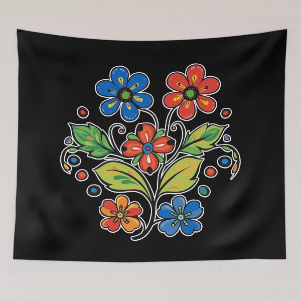 Artikelvorschau, Ojibwe-Blumen entworfen und verkauft von YalenArt.