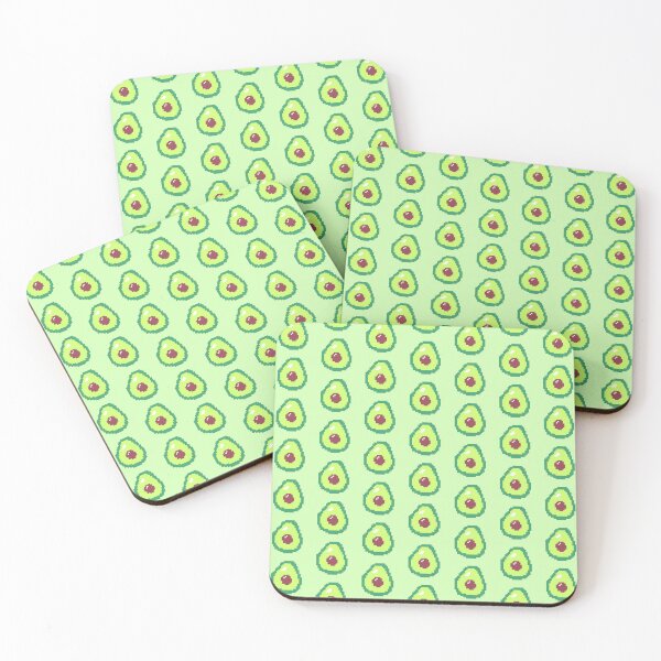 Item preview, persea americana avocado art pixel designed and sold by ZerpaGiovanna.