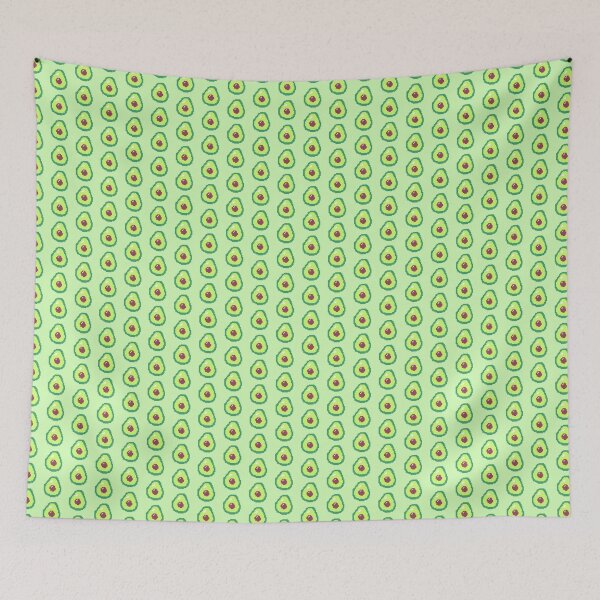 Item preview, persea americana avocado art pixel designed and sold by ZerpaGiovanna.