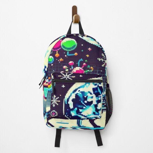 Item preview, Mechanical Wolves in Miró’s Frost – Perfect Gift for Holidays designed and sold by Imaginarium of Chaos falcon88 .