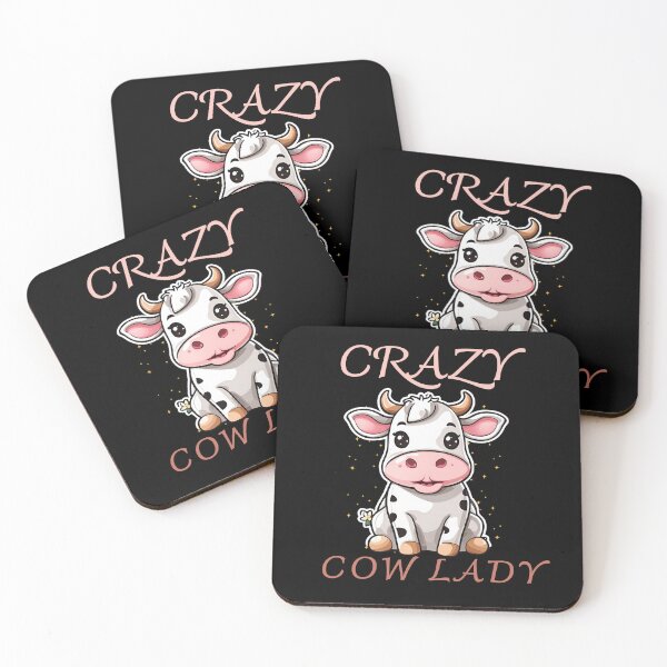 Item preview, Crazy Cow lady in Kawaii Style designed and sold by Bawek85Designs.