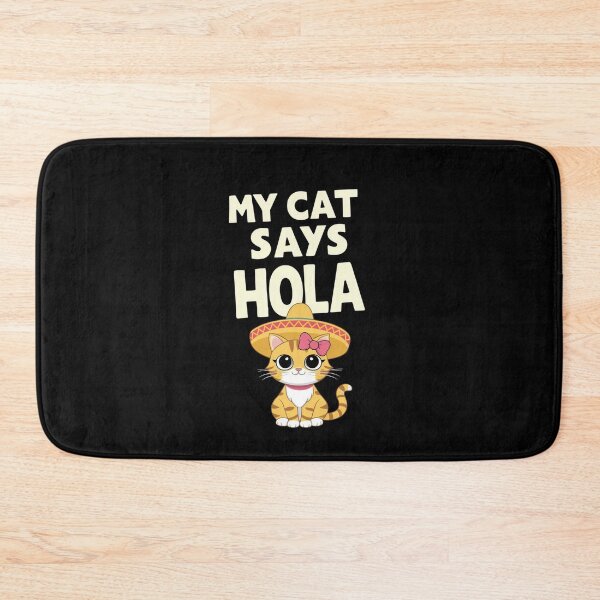 Item preview, My Cat Says Hola Gift For Language Teachers Who Love Cats designed and sold by CosmicFreedom9.