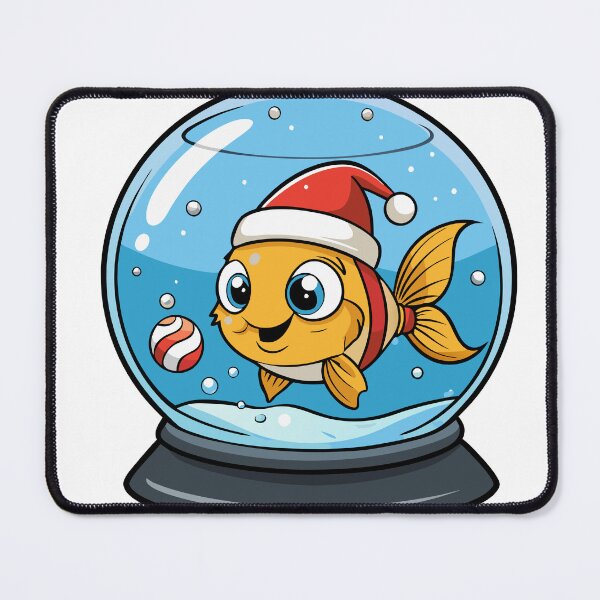 Item preview, Goldfish in a Snow Globe Wonderland designed and sold by omerfdln34.