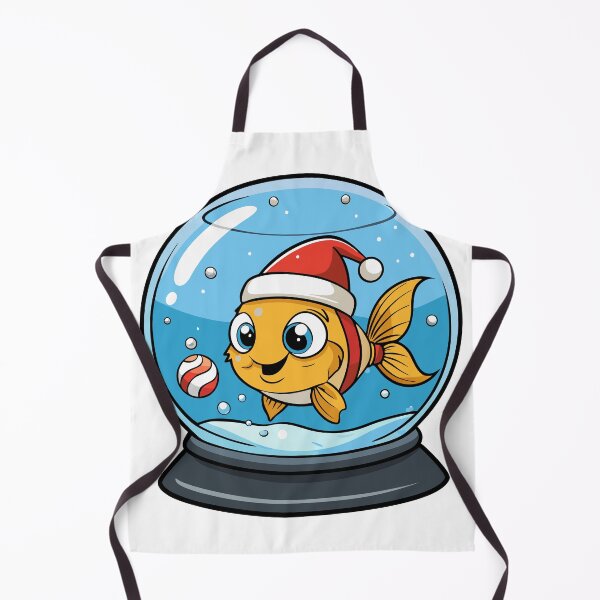 Item preview, Goldfish in a Snow Globe Wonderland designed and sold by omerfdln34.