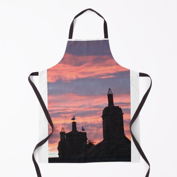 Item preview, roofscaoe sunset with bird designed and sold by Emma Amies.