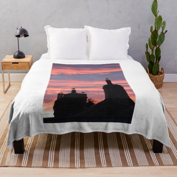 Item preview, roofscaoe sunset with bird designed and sold by Emma  Amies.