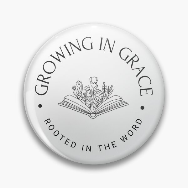 Item preview, Growing In Grace, Rooted, Feminine Christian Gifts, Meaningful, Perfect for Daily Use, Positive Affirmations For Women designed and sold by InHisImageGifts.