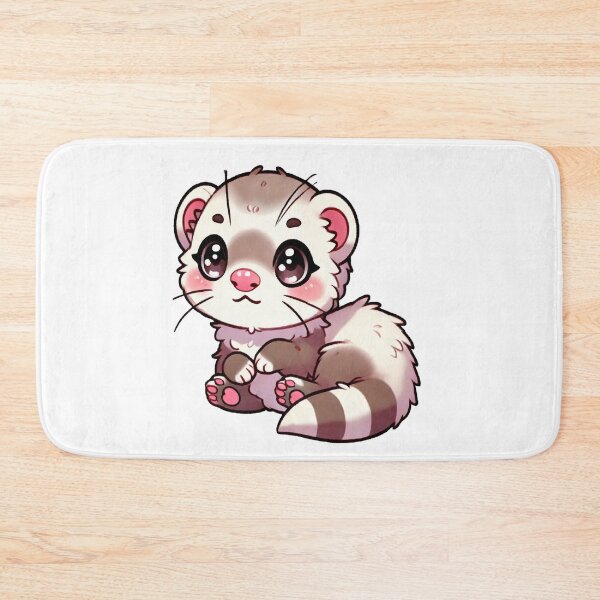 Item preview, Adorable Kawaii Baby Ferret: Fun Adventure designed and sold by VultureXP.