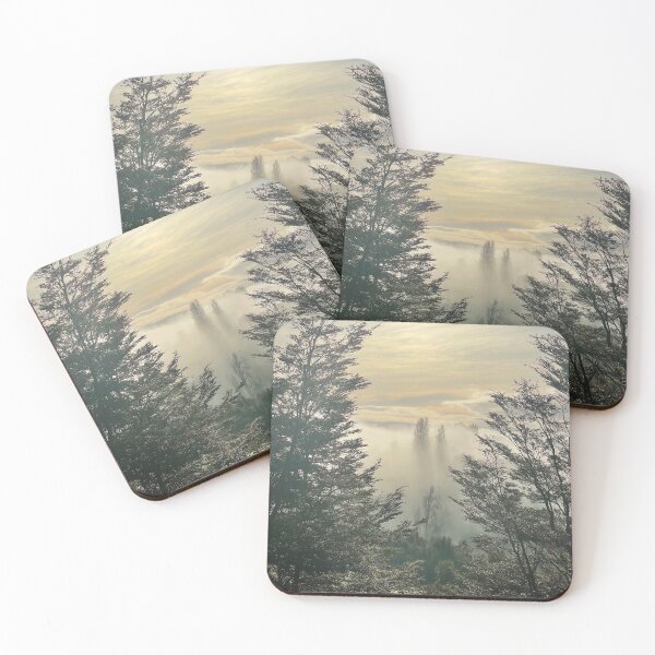 Item preview, Foggy sunrise in the forest designed and sold by JimeCR.