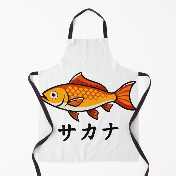 Item preview, Sakana - Fish - サカナ - Japanese T-shirt funny designed and sold by Avecdesfleurs.