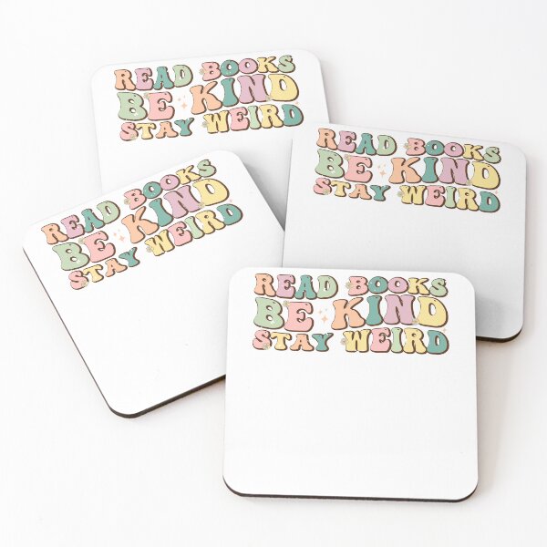 Item preview, Read Books be Kind stay weird Book lover funny quote  designed and sold by REDDLINE.