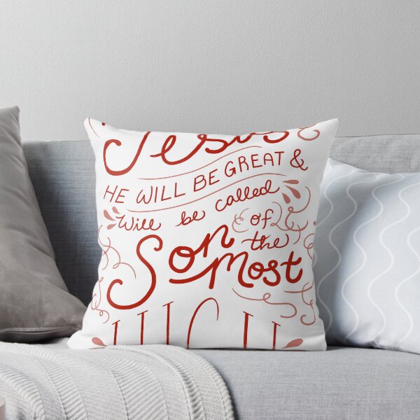 Item preview, You Are To Call Him Jesus Luke 1:31 | Red Two-Tone | Christian | Luke Bible Verses | Christmas designed and sold by InHisImageGifts.