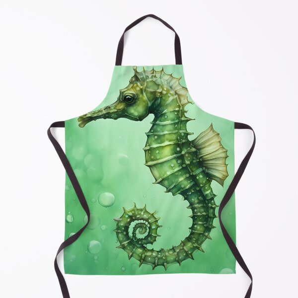 Item preview, Greeny the Seahorse designed and sold by CalmnessbyChoice.