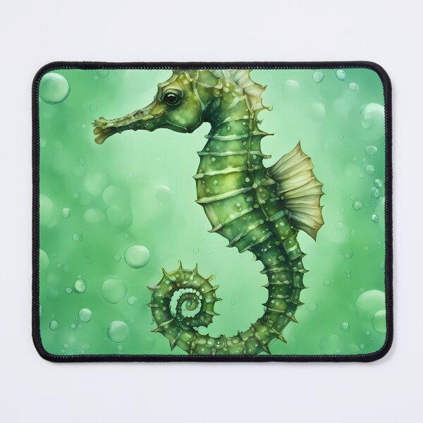 Item preview, Greeny the Seahorse designed and sold by CalmnessbyChoice.