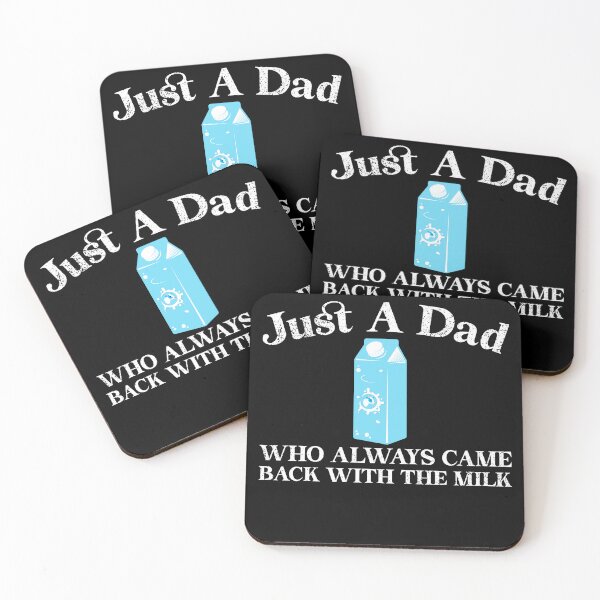 Item preview, Funny Just A Dad Who Always Came Back With The Milk Fathers Day for dad. designed and sold by REDDLINE.