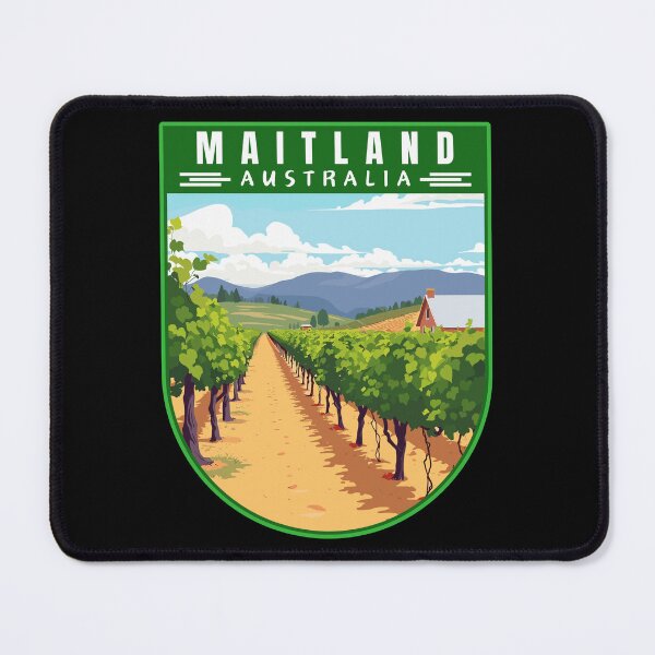 Item preview, Maitland in New South Wales Australia Art Travel Emblem designed and sold by MaateoDesign.