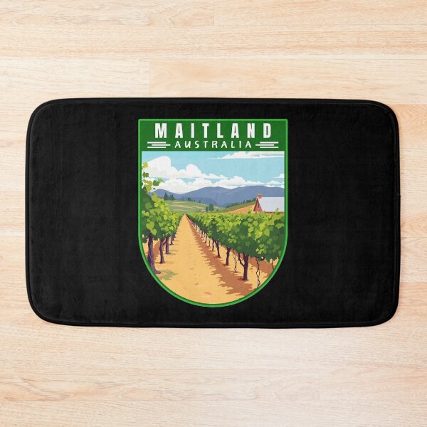 Item preview, Maitland in New South Wales Australia Art Travel Emblem designed and sold by MaateoDesign.