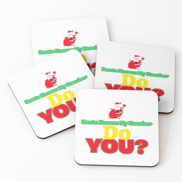 Item preview, Santa Knows My Number Do You? designed and sold by gogettadriptees.