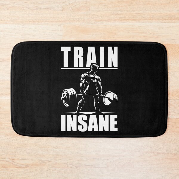 Item preview, Train Insane - Motivational Gym, Workout Fitness Inspiration designed and sold by chantastical.