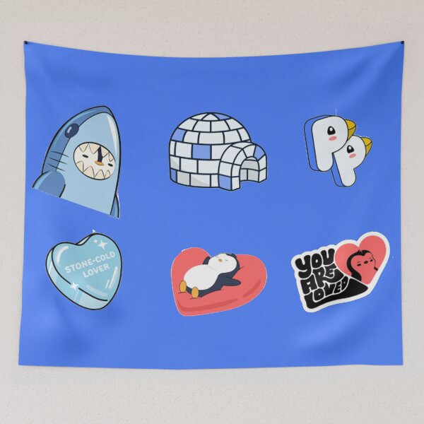 Item preview, Pudgy Penguins Pudgy Pins Pack of Six designed and sold by OpenSeahub.