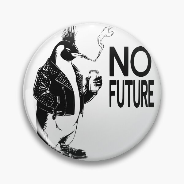 Item preview, No Future Punky Penguin Vibe Urban Apparel designed and sold by Joceran.