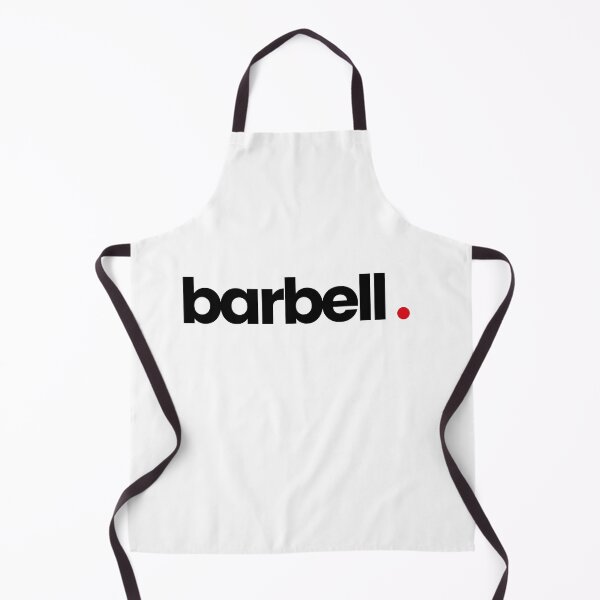 Item preview, Barbell. Minimalistic Typography Design designed and sold by gymmanga.