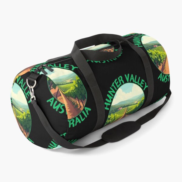 Item preview, Hunter Valley Vineyard in New South Wales Australia Retro Art Travel Emblem designed and sold by MaateoDesign.