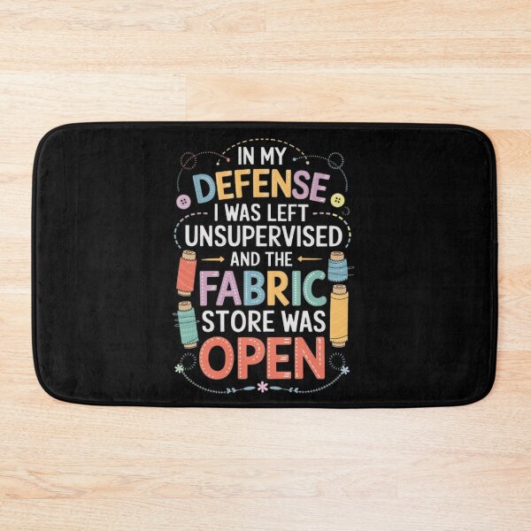 Item preview, In My Defense I Was Left Unsupervised - Quilter Sewing designed and sold by SztylishDesigns.