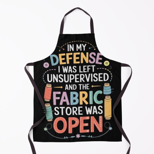 Item preview, In My Defense I Was Left Unsupervised - Quilter Sewing designed and sold by SztylishDesigns.