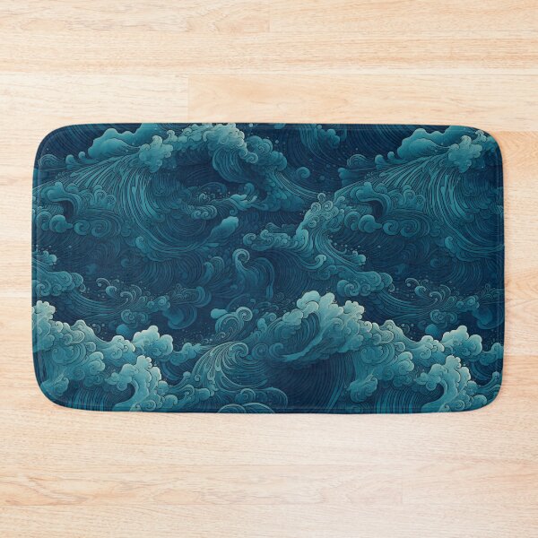 Item preview, Blue waves designed and sold by PsionicVoid.