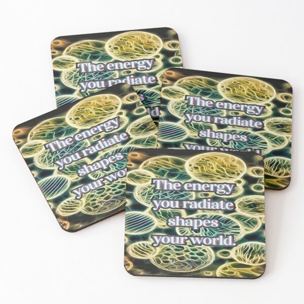 Item preview, The Energy You Radiate Inspirational Art designed and sold by gleefulme.